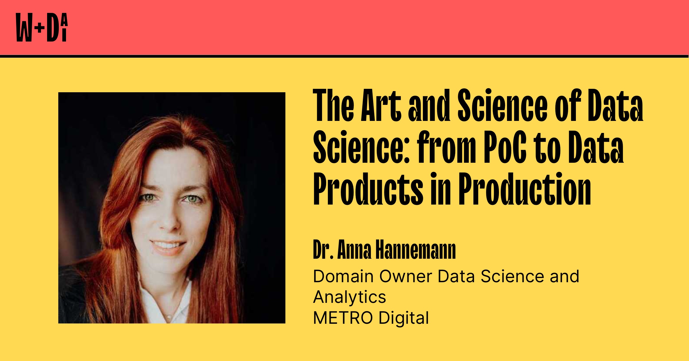 The Art and Science of Data Science from PoC to Data Products in